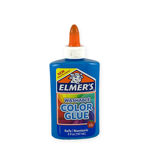 Washable Color Glue Blue