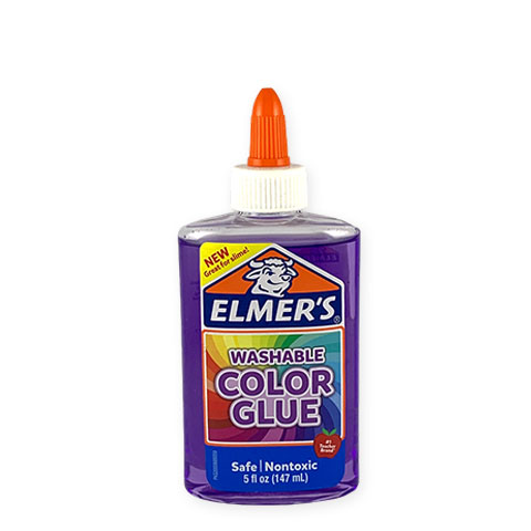 Washable Color Glue Purple