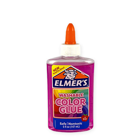 Washable Translucent Color Glue Pink