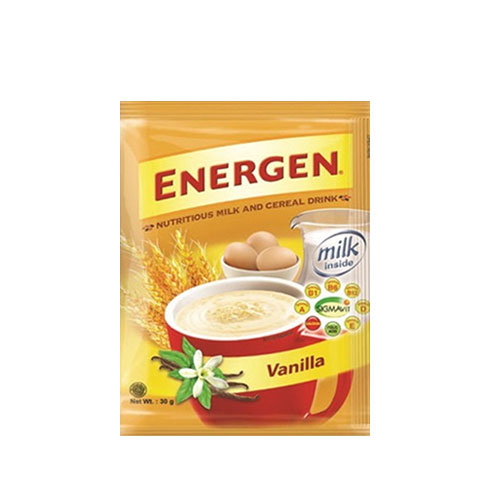 Energen Vanilla Oat Cereal Mix with Milk 40g