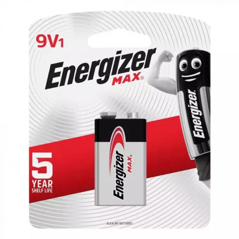 Max Alkaline Battery 9V