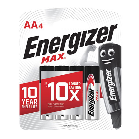 Max Alkaline Battery AA