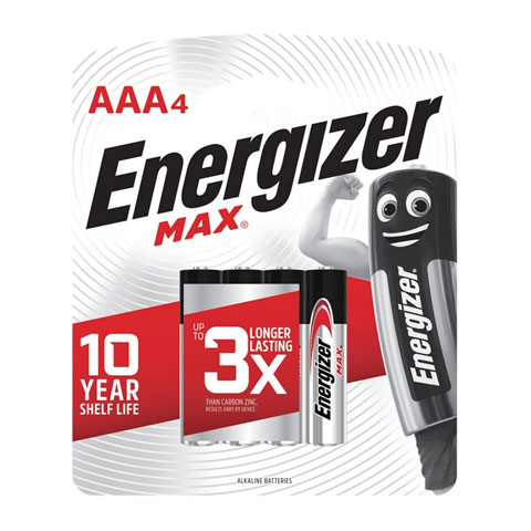 Max Alkaline Battery AAA