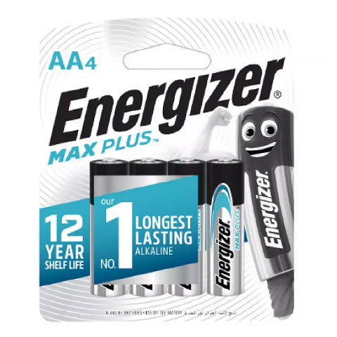 Max Plus Alkaline Battery AA