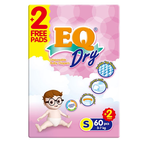 Diaper Dry Small below 7 kg