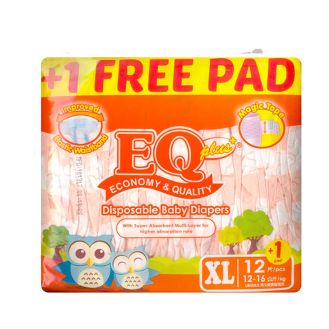 Diaper Plus XL 12-16 kg