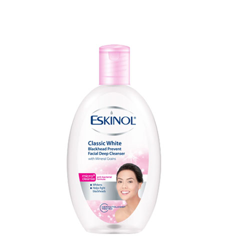 Facial Deep Cleanser Classic White with Mineral Grains