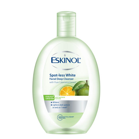 Facial Deep Cleanser Spot Less White with Pure Calamansi Extract