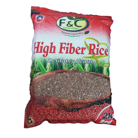 Premium Organic High Fiber Red Rice