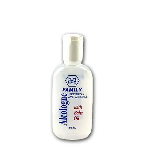 Isopropyl Alcohol 40 % Al-Cologne with Baby Oil