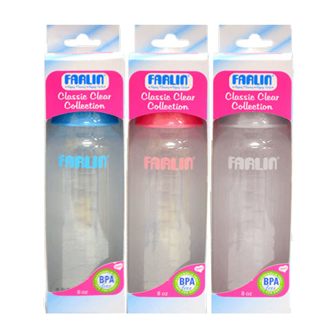Feeding Bottle Classic Clear Collection 8oz
