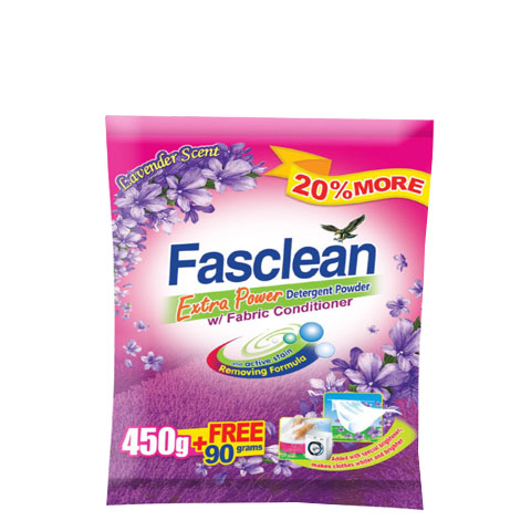 Detergent Powder with Fabric Conditioner Lavender Scent