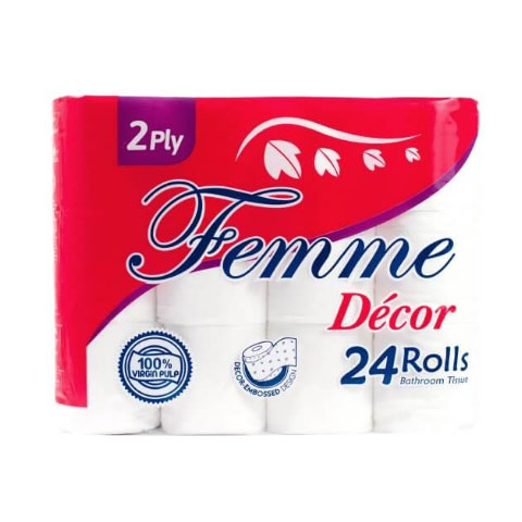 Decor Bathroom Tissue 2-Ply