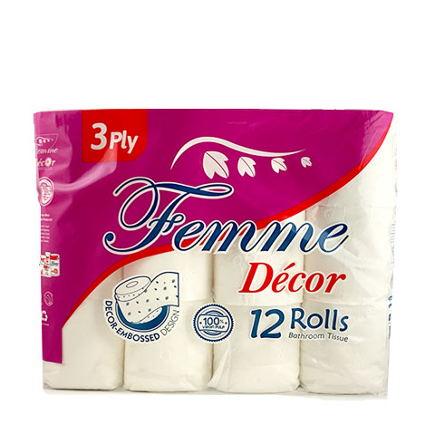 Decor Bathroom Tissue 3-Ply