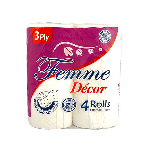 Decor Bathroom Tissue 3-Ply
