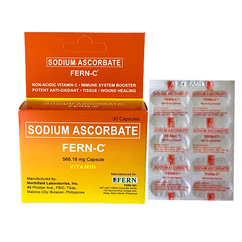 Sodium Ascorbate 568.18mg Capsule