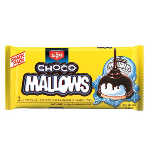 Choco Mallows Chocolate Covered Marshmallow Biscuits