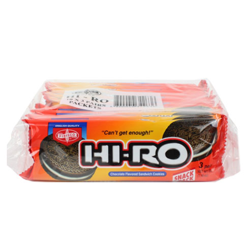 Hi-Ro Chocolate Flavored Sandwich Cookies