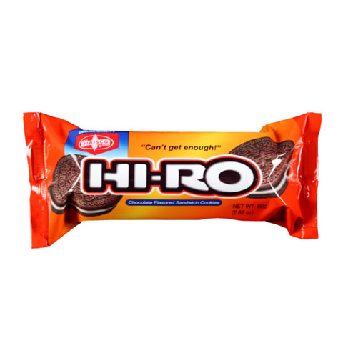 Hi-Ro Chocolate Flavored Sandwich Cookies