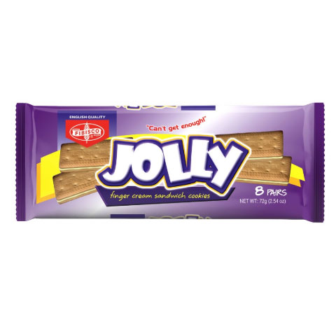 Jolly Finger Cream Sandwich Cookies