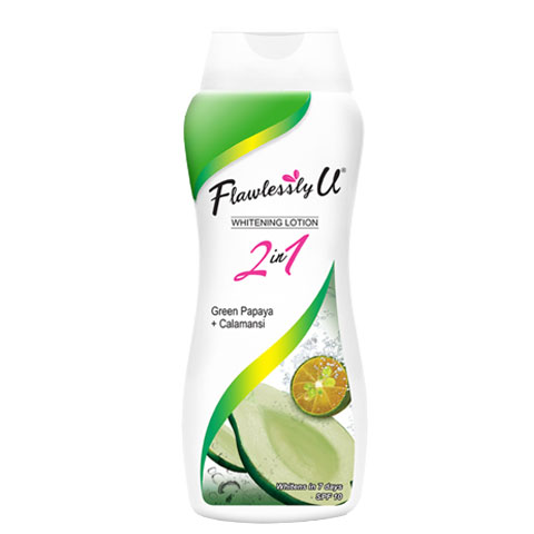 2in1 Green Papaya + Calamansi Whitening Lotion
