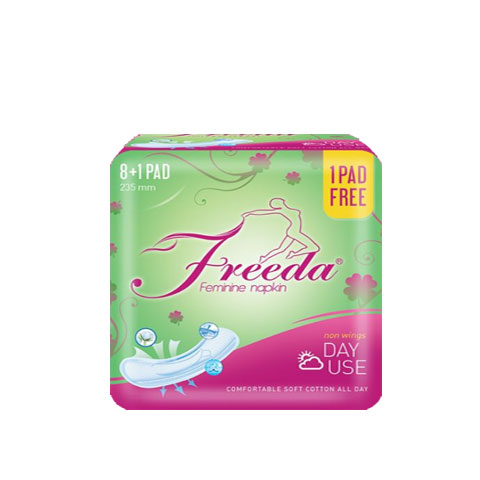Feminine Napkin Day Use Non-Wing + 1 FREE