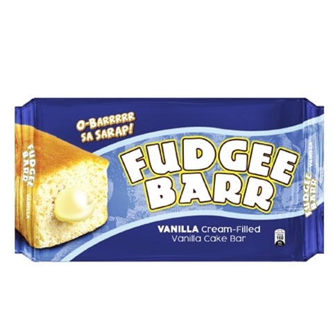 Vanilla Cake Bar with Vanilla Cream Filled