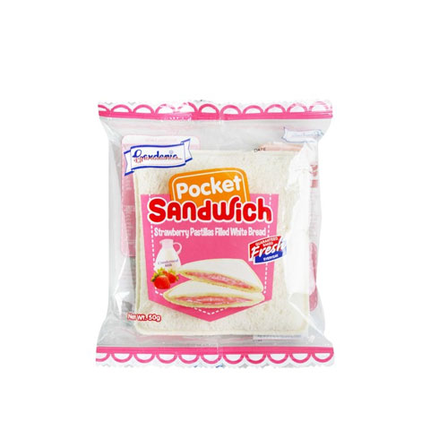 Pocket Sandwich Strawberry Pastillas