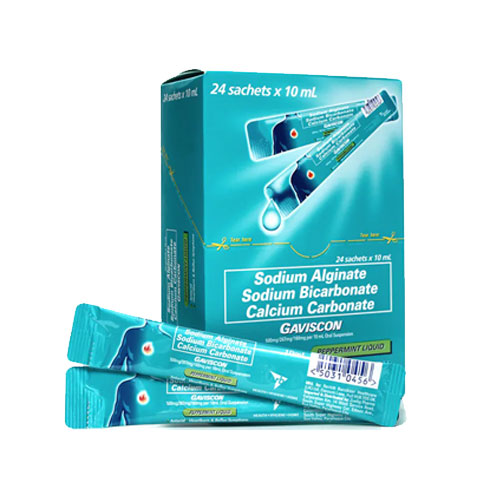 Peppermint Liquid Antacid-HeartBurn-Reflux