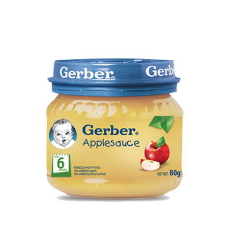 Pureed Baby Food Applesauce