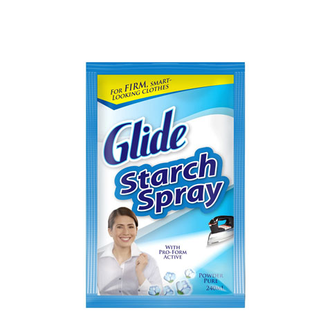Starch Spray with Pro-Form Active Powder Pure Pouch