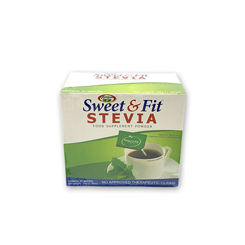 Sweet & Fit Stevia Food Supplement Powder