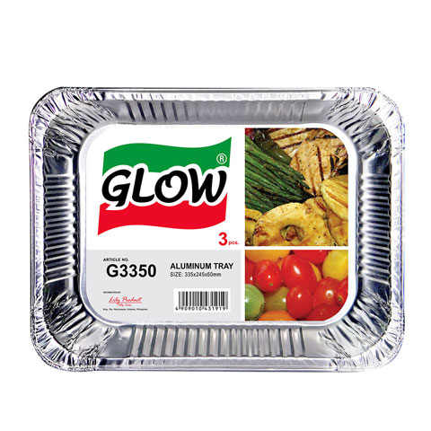 Aluminum Tray G3350-335x245x60mm