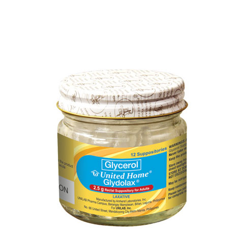 Glycerol 2.5g Rectal Suppository for Adults