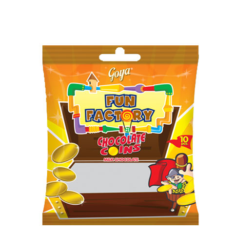 Fun Factory Chocolate Coins Milk Chocolate 10 pcs