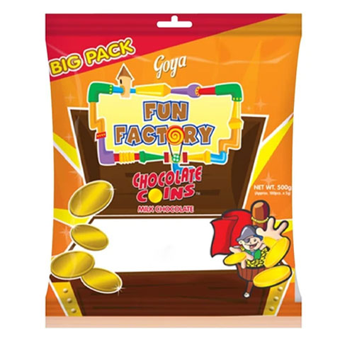 Fun Factory Chocolate Coins Milk Chocolate 100pcs