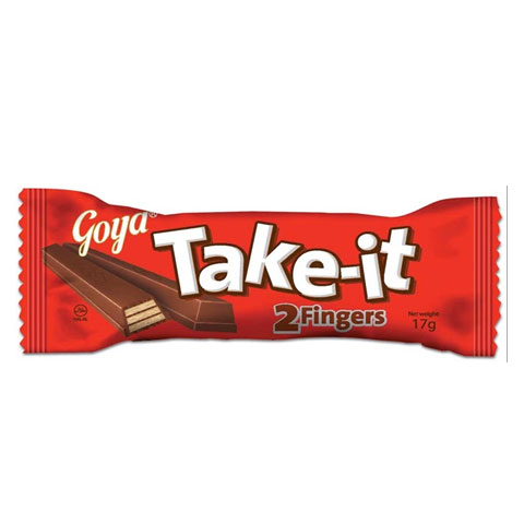 Take It Wafer Milk Chocolate 2 Fingers