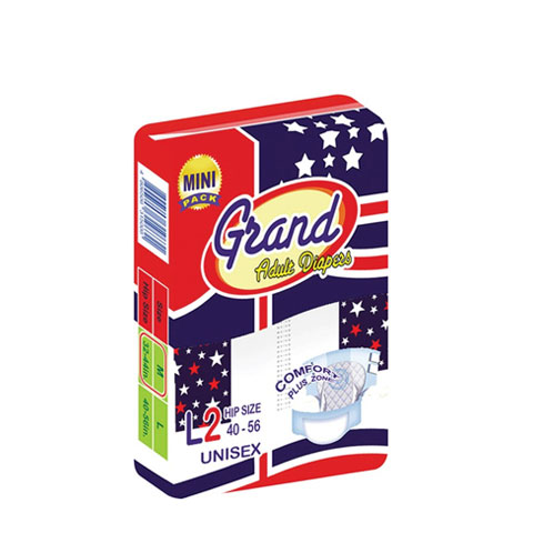Adult Diaper Large Hip Size 40-56