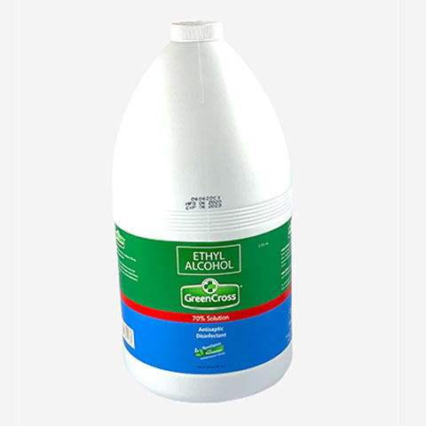 Ethyl Alcohol 70% Solution Antiseptic Disinfectant with Moisturizer
