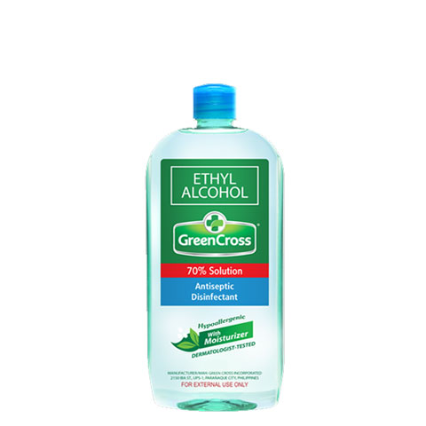 Ethyl Alcohol 70% Solution Antiseptic Disinfectant with Moisturizer