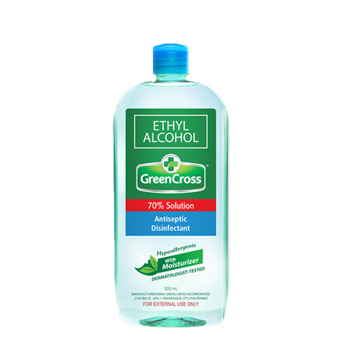 Ethyl Alcohol 70% Solution Antiseptic Disinfectant with Moisturizer