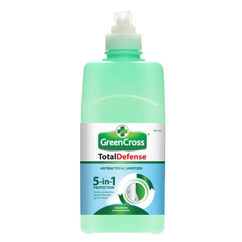 Total Defense Antibacterial Sanitizer with Pump