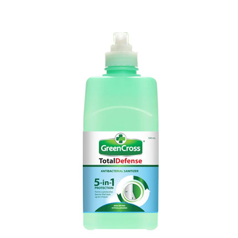 Total Defense Antibacterial Sanitizer with Pump
