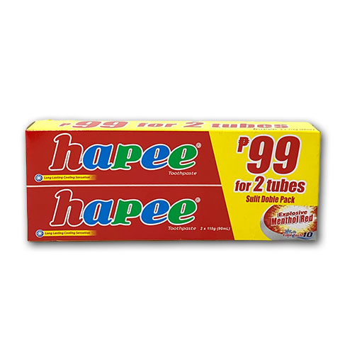 Toothpaste Explosive Menthol Red Cool Tech 10 P99 for 2 Tubes