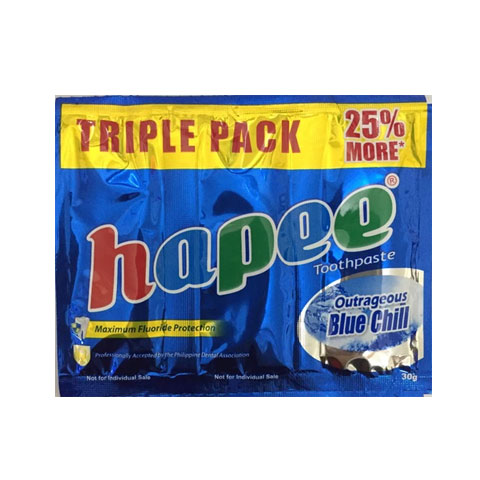 Toothpaste Outrageous Blue Chill Sachet