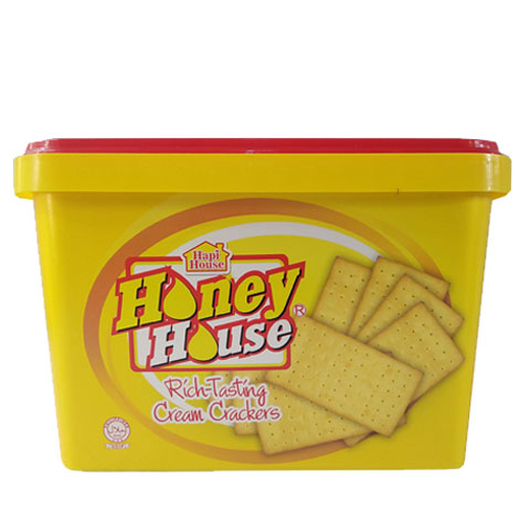 Honey House Rich Tasting Cream Crackers Original Tub