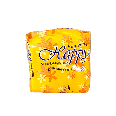Sanitary Napkin Non-wing Wrapped Pads