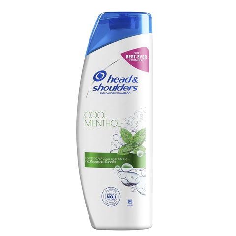 Shampoo Cool Menthol Bottle