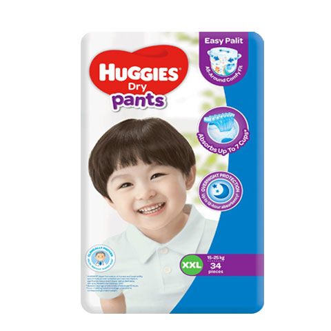 Dry Diapers Pants XXL 15-25 kg