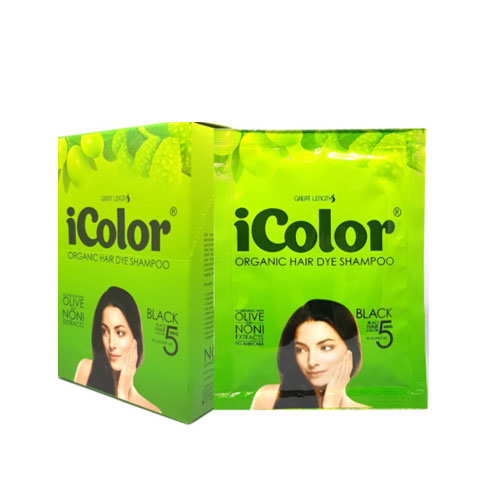 Organic Hair Dye Shampoo Black